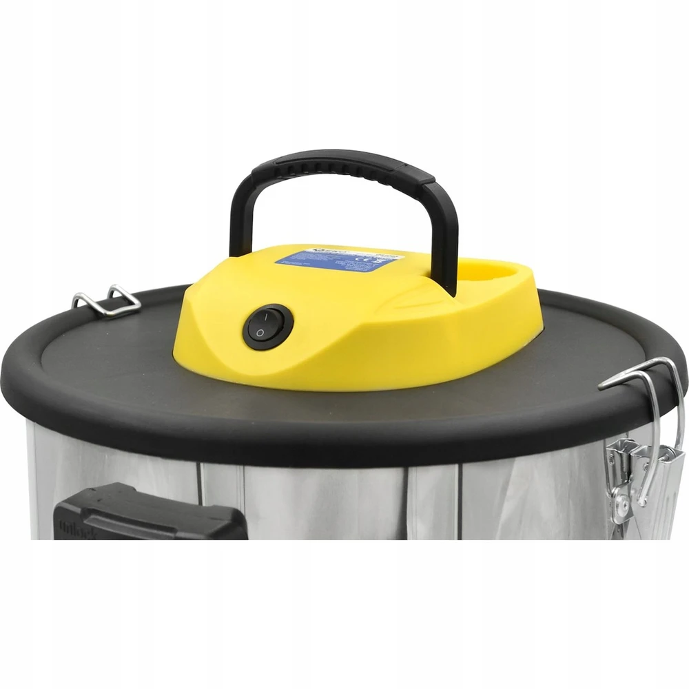 Geko pramoninis dulkių siurblys pelenams 20L 1600W ant ratų GEKO G81093