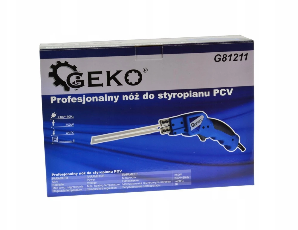 Terminis peilis putplasčio pjovimui Pro 250W Geko