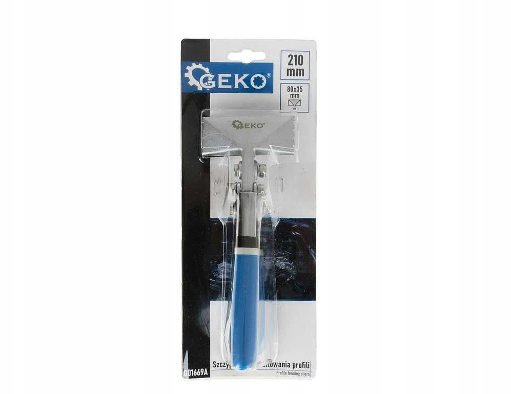 Geko profilių formavimo replės 210 mm (80 x 35 mm) (12)