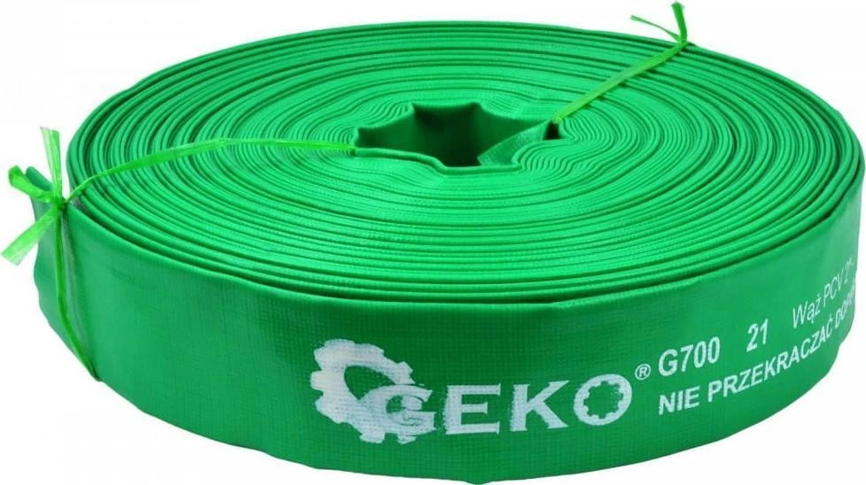 Geko 2" x 50m PVC ŽALIOJI VANDENS ŽARNA