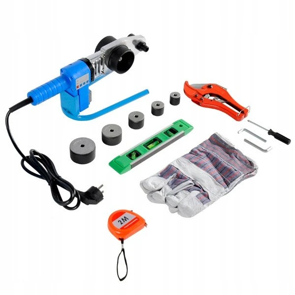 Geko PVC vamzdžių suvirintojas 16-63mm LCD (5)