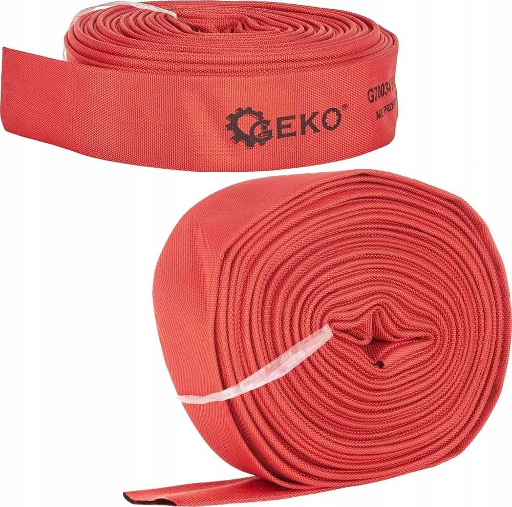 Geko Perteklinė žarna raudona /ugniagesių/ 2'' 30m (be antgalių) (5)