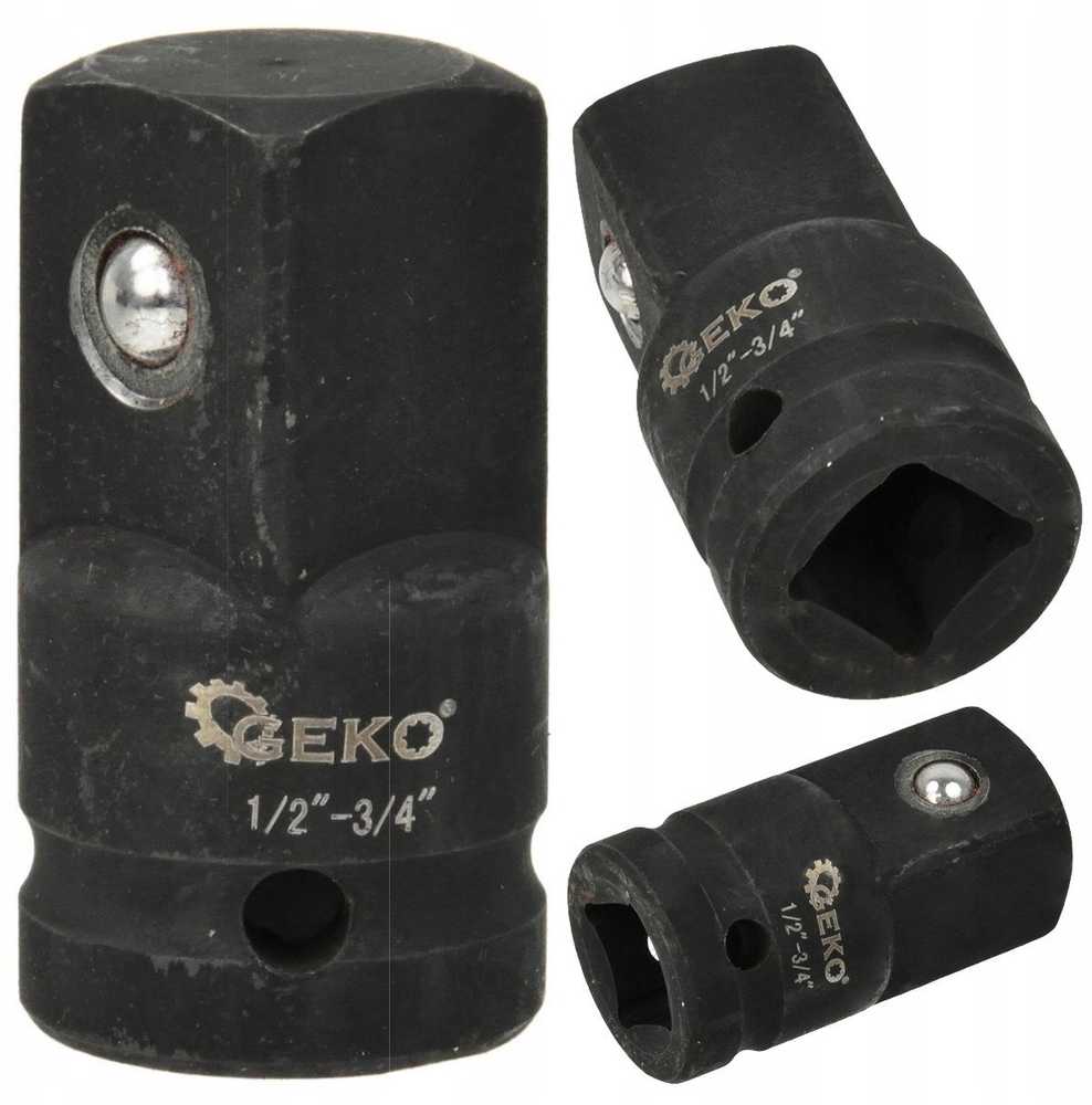 Geko Redukcja smūginis 1/2''-3/4'' juoda(100)