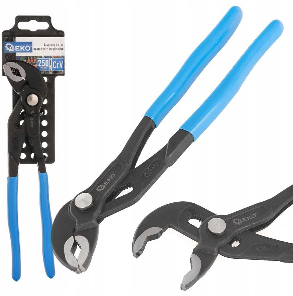 Geko Knaibles reguliuojamos CrV 250mm su guminėmis rankenomis