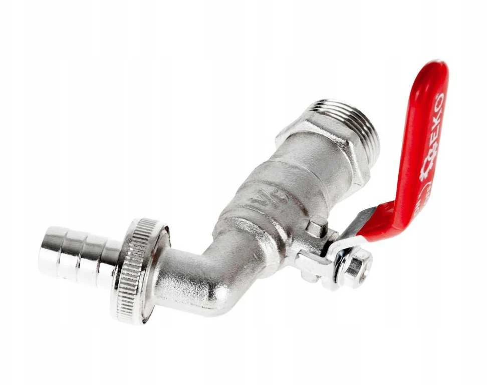 Geko Rinkinys – čiaupas 3/4'' su išėjimu į GZ 1'' + antgalis žarnei 3/4'' – mauser (50)