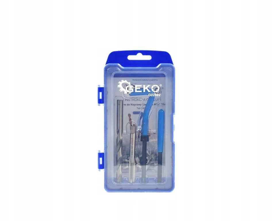 Geko Rinkinys sriegio remontas M8x1,25mm (10/40)
