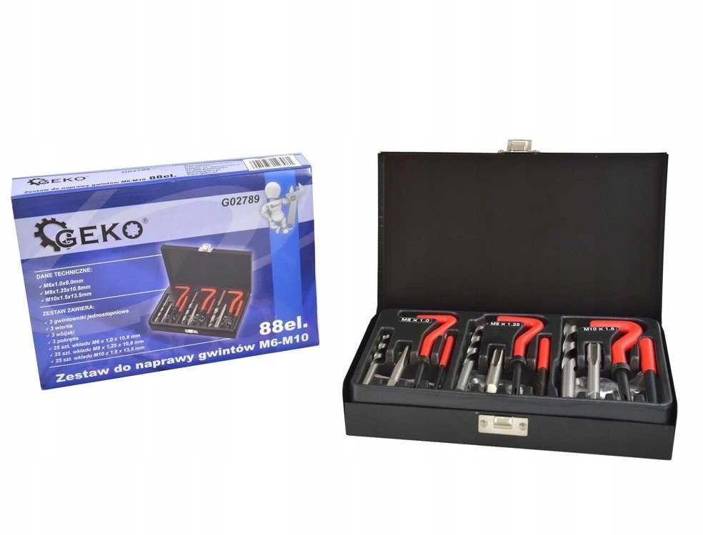 Sriegio remonto komplektas M6-M10 88gb Geko
