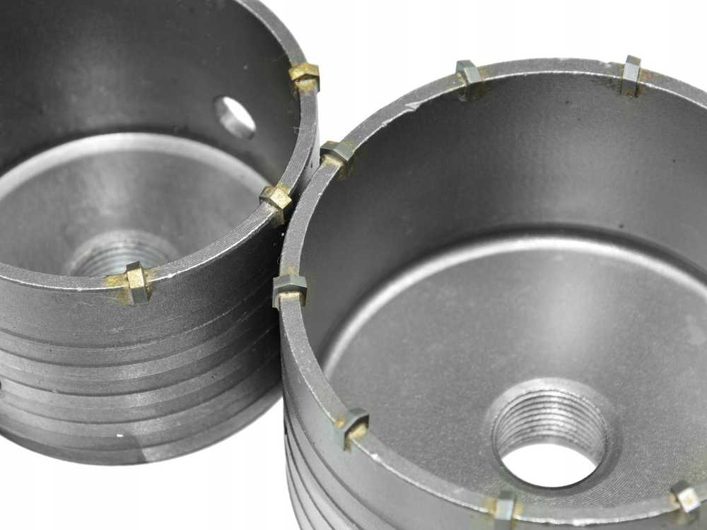 Grąžtas Geko Sieninių frezų rinkinys 9 vnt. (30, 40, 65, 80, 100 mm + 2 adapteriai) (4)