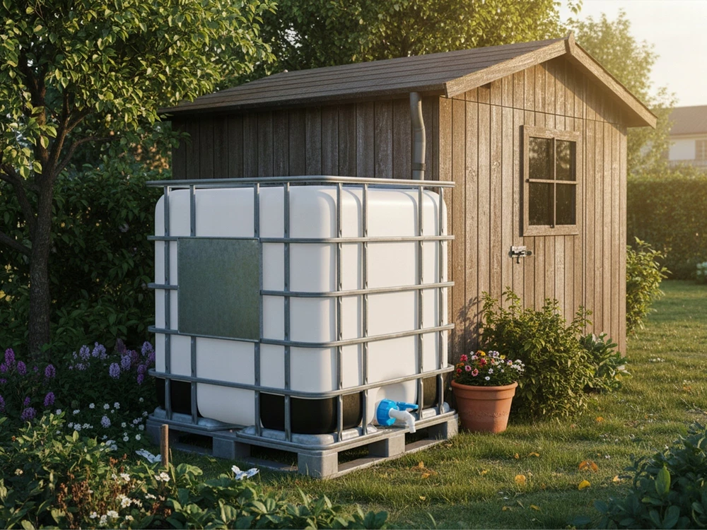 Geko Rinkinys – IBC veržlė S60x6 + čiaupas 3/4'' – čiaupas (125)