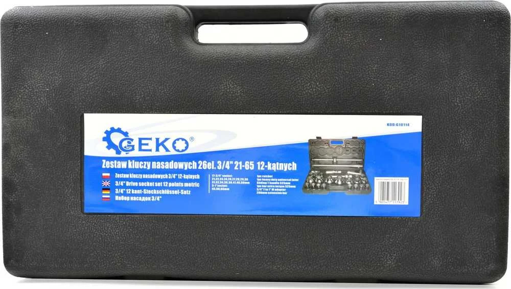 Geko #Rinkinys veržliarakčiai 26vnt 3/4'' 21-65 12 kampų (1)