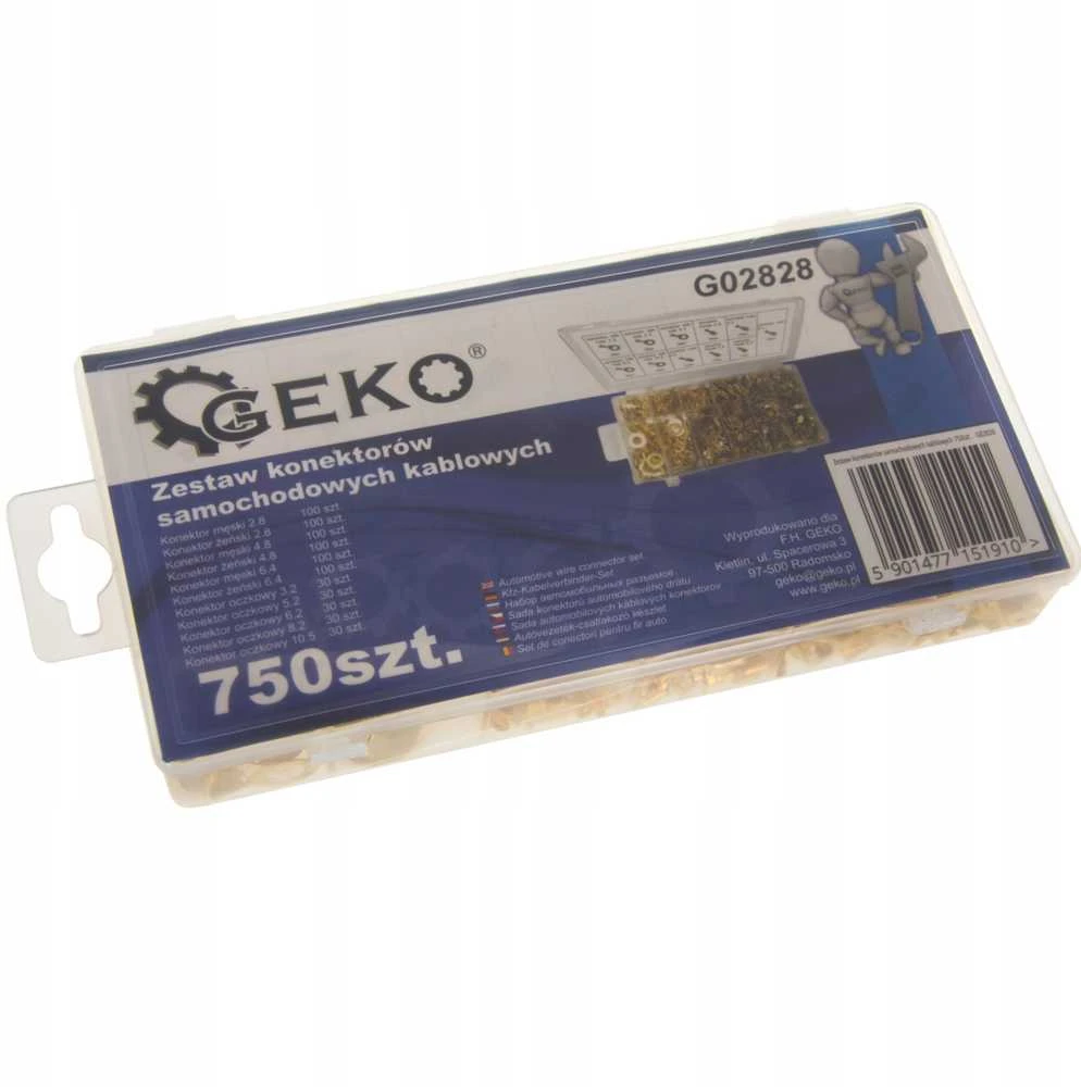 Rinkinys Geko U02828; 750 vnt.