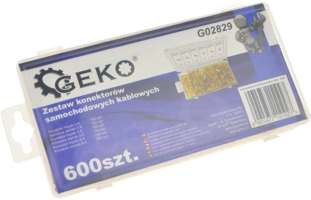 GEKO Kabelių jungčių komplektas 600 vnt