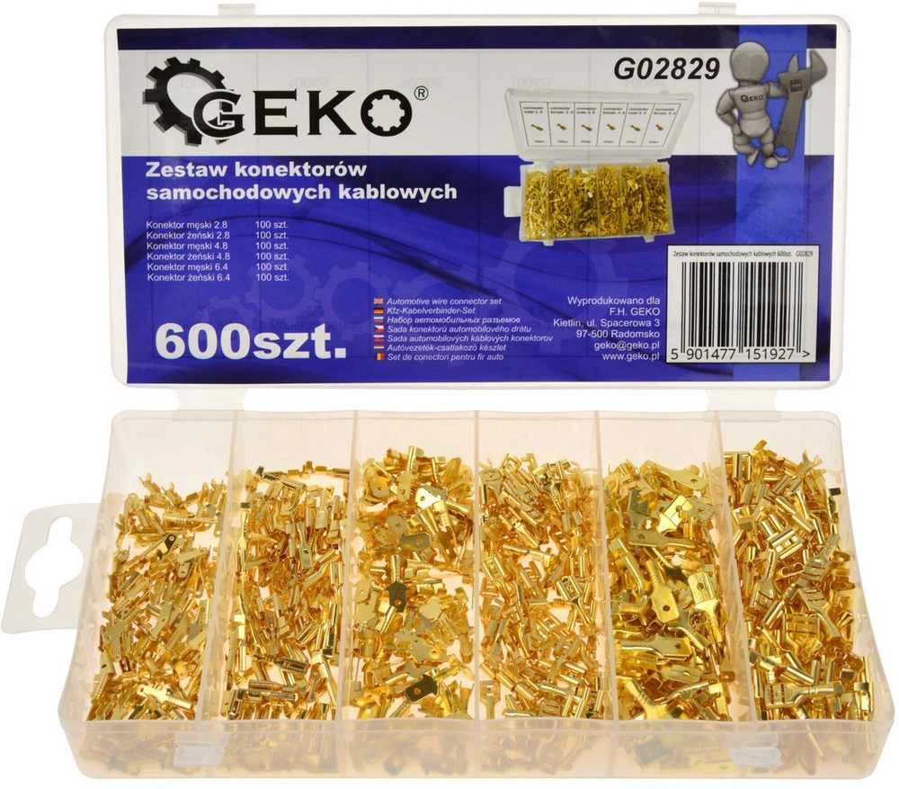 GEKO Kabelių jungčių komplektas 600 vnt