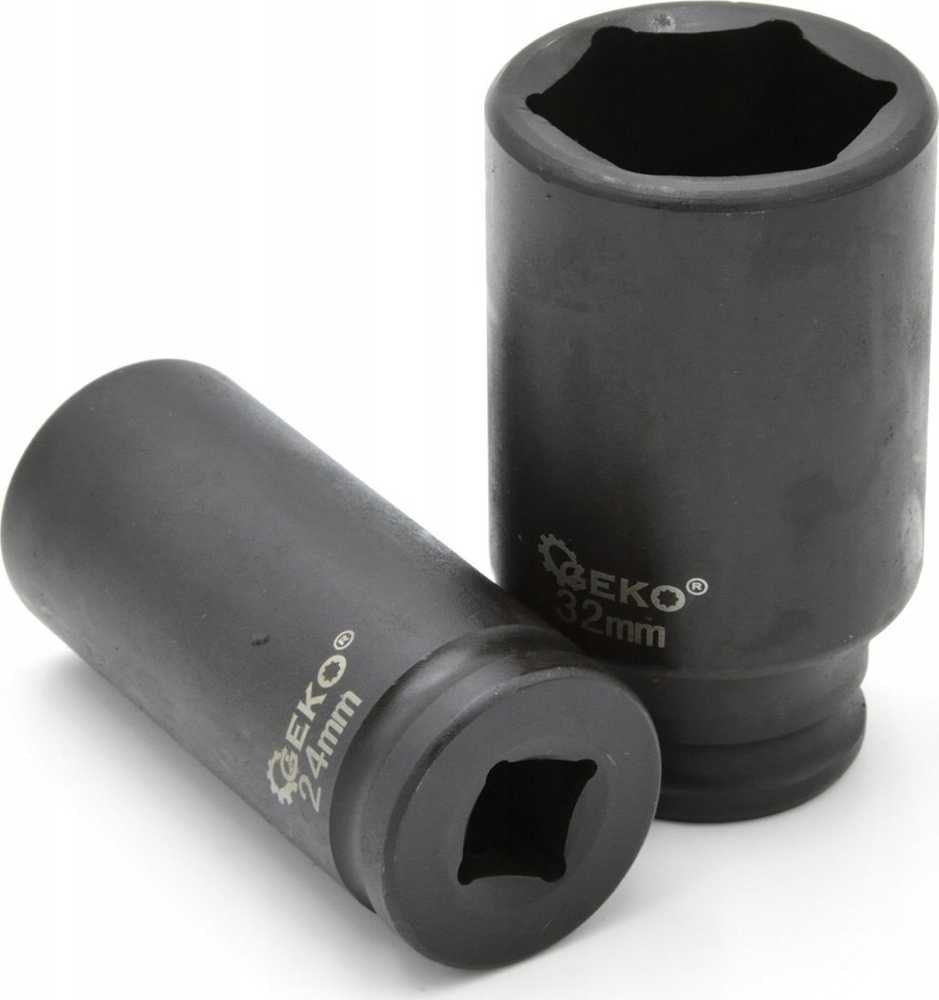 Geko Rinkinys nasadek udarowych długich 1/2'' 10-32mm 16szt. (5)
