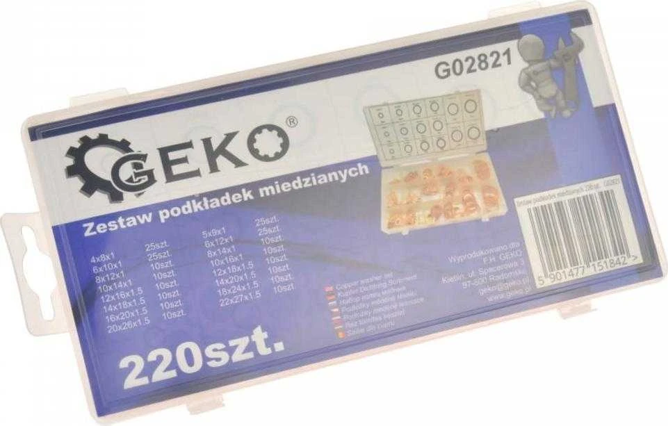 Geko Varinių poveržlių rinkinys 220 vnt.