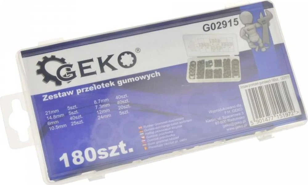 Geko Guminių tarpiklių rinkinys 180 vnt.