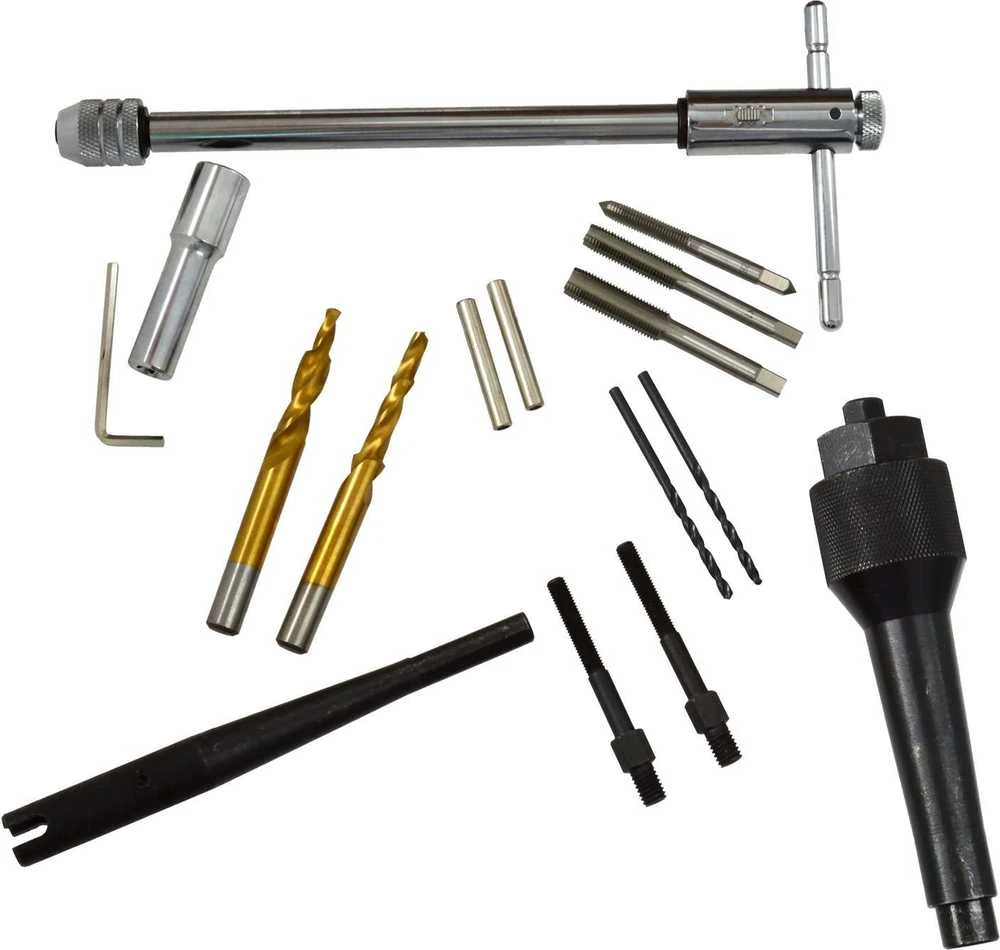 Geko rinkinys sugedusioms pakaitinimo žvakėms išmontuoti 8-10mm (G02794)