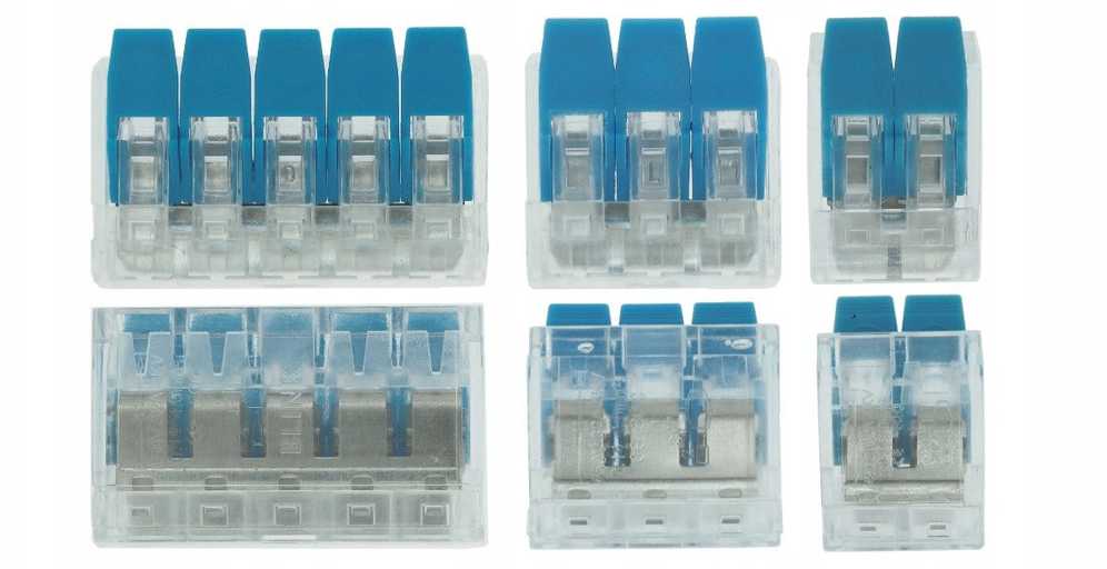 Geko Rinkinys SZYBKOZŁĄCZEK ELEKTRYCZNYCH 60el.
