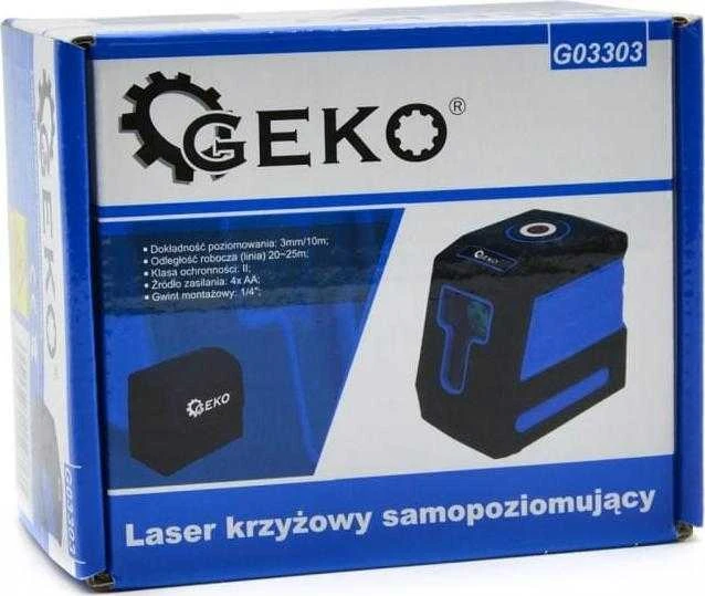 „Geko“ SAVIILYGUOJAMASis kryžminis lazeris (32) G03303 GEKO