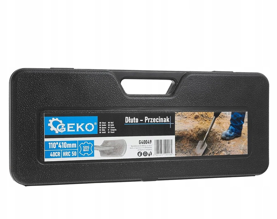 Geko Kaltas – kirstukas SDS Max 110/410mm