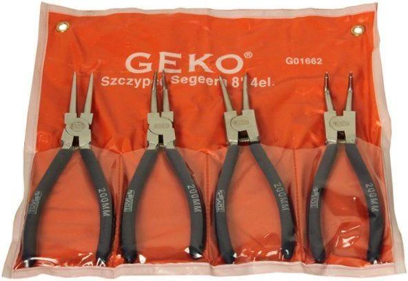 Geko SZCZYPCE DO PIERŚCIENI SEGERA 200mm 4elem. DĖKLAS
