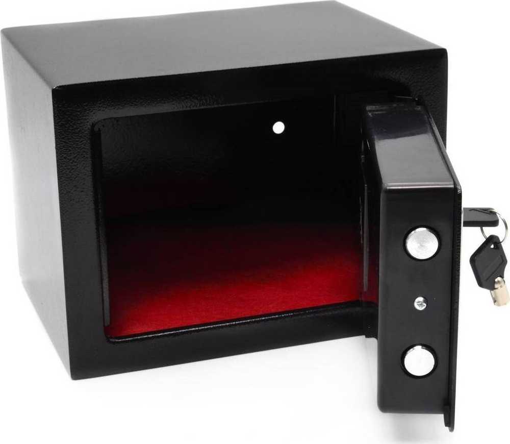 Geko Seifas su kodu ir elektronine spyna 21x17x17cm (1)