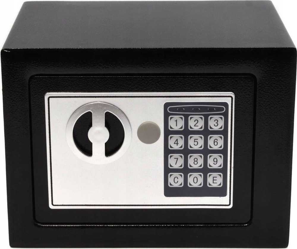 Geko Seifas su kodu ir elektronine spyna 21x17x17cm (1)
