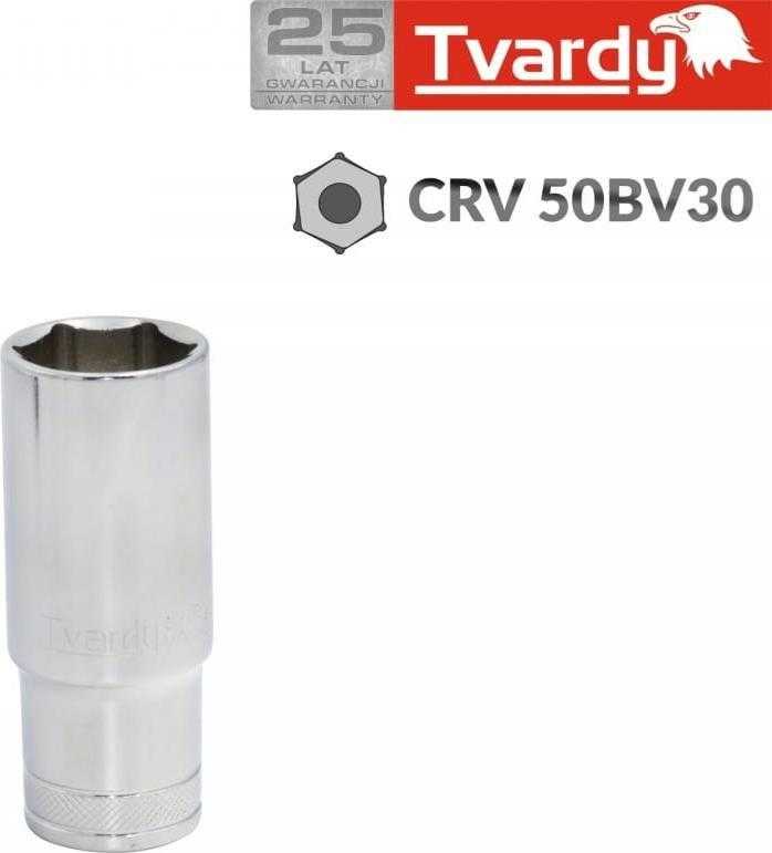 Geko Ilgas šešiakampis antgalis 1/2'' 9 mm TVARDY (10/50) T00144-09 GEKO