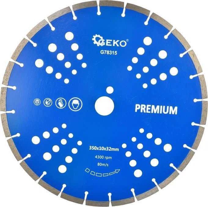 „Geko Shield“ segmentai, diam. 350x10x25,4 mm. GEKO PREMIUM lazeriu (10)