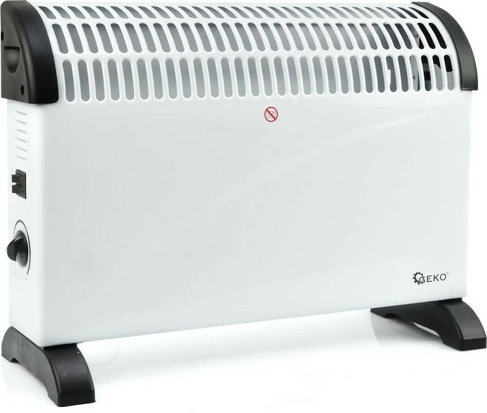 Geko Šildytuvas konwektorowy balta su termostatem 2000W (1)