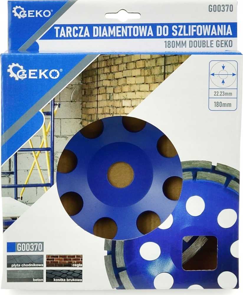 Deimantinis šlifavimo diskas Geko G00370; 180x22,2 mm