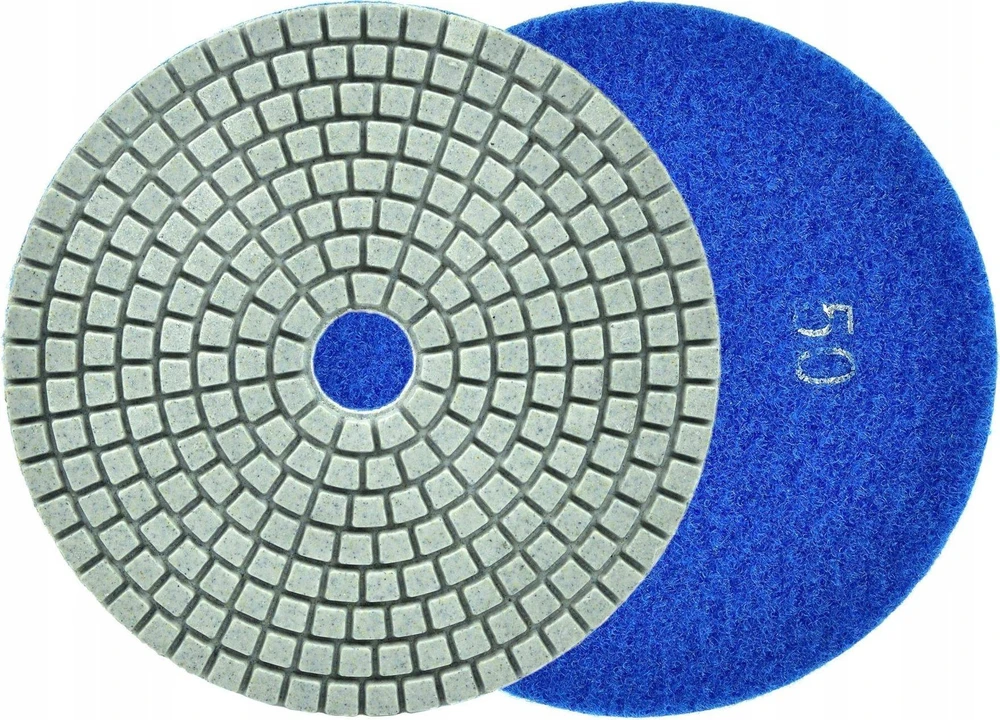Geko šlapio poliravimo diskas akmens masės dirbiniams 125mm GR50 (5/250)