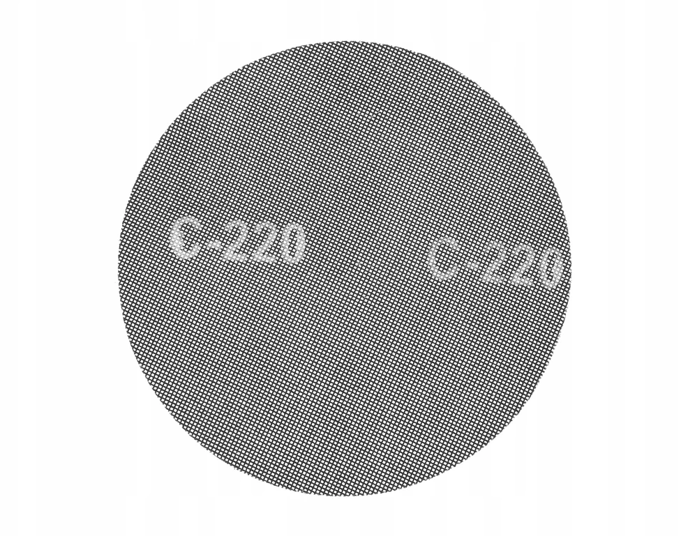 Geko Šlifavimo tinklelis su Velcro 225mm P220 (5/250)