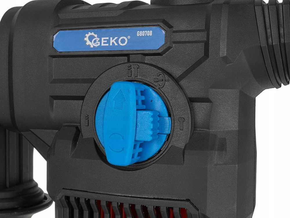 „Geko“ perforatorius-gręžtuvas Perforatorius-gręžtuvas - smūginis perforatorius 1500 W 6 J SDS+ /dėklas/ (2)