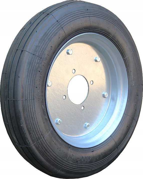 Geko Sodo traktoriaus pneumatinis ratas su vamzdžiu grėbliui 4.00-10 su stebule