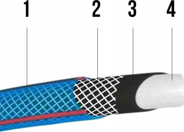 Geko Sodo žarna 4 sluoksnių 1/2'' 20m (198)