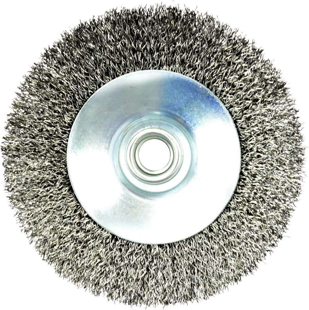 Geko šoninis besisukantis vielinis šepetys 115 mm plieno M14 (G00598)