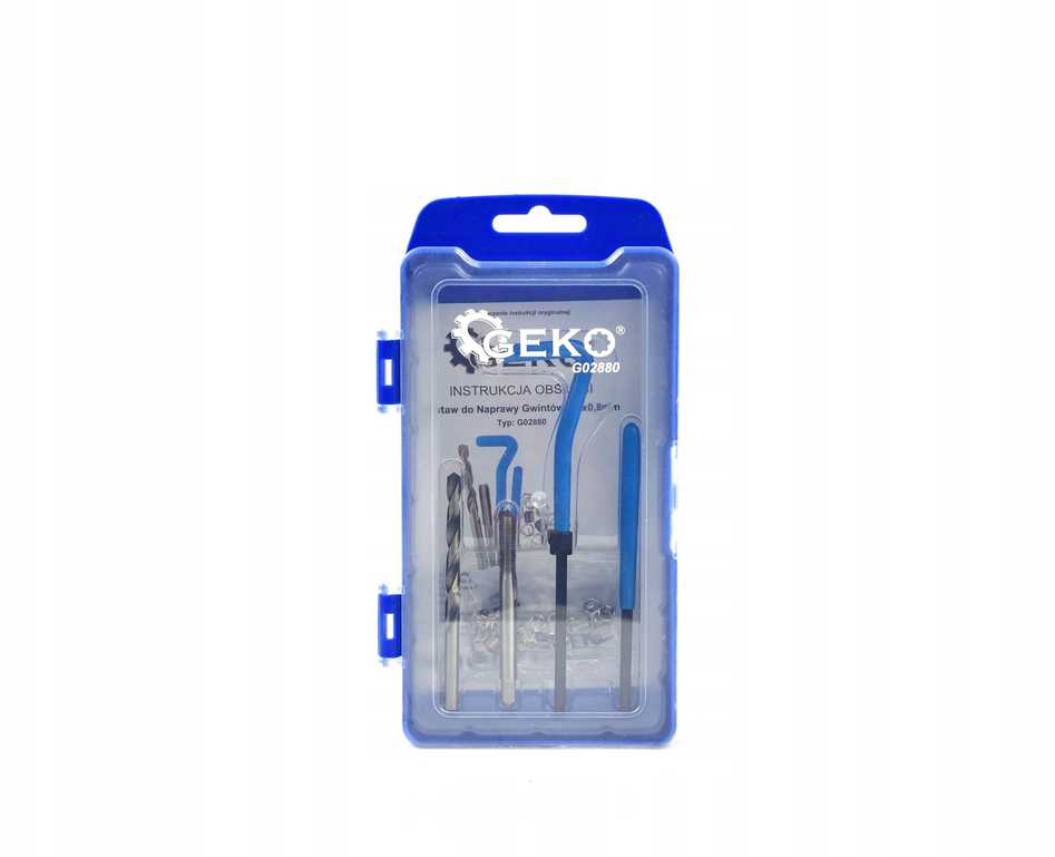 Geko Sriegio taisymo rinkinys M5x0,8mm (10/40)