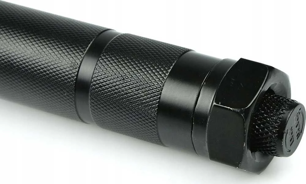 Geko dinamometrinis raktas 1/2'' 28-210 nm + aliuminio antgaliai 3 vnt. Juodas HD (10)