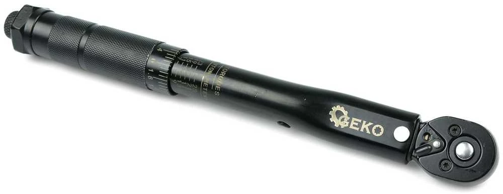 Geko dinamometrinis raktas 5-25 nm juodas HD