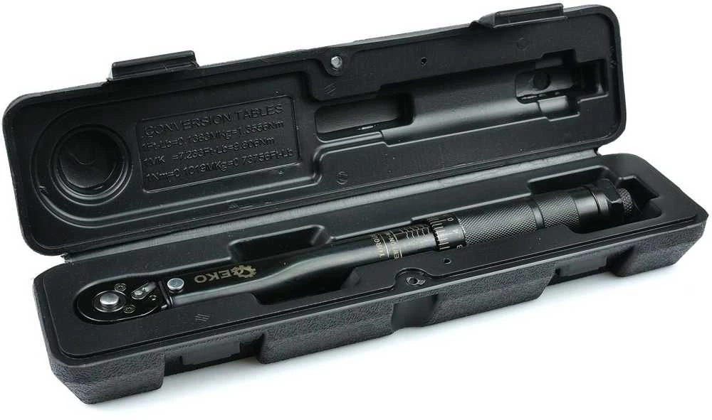 Geko dinamometrinis raktas 5-25 nm juodas HD