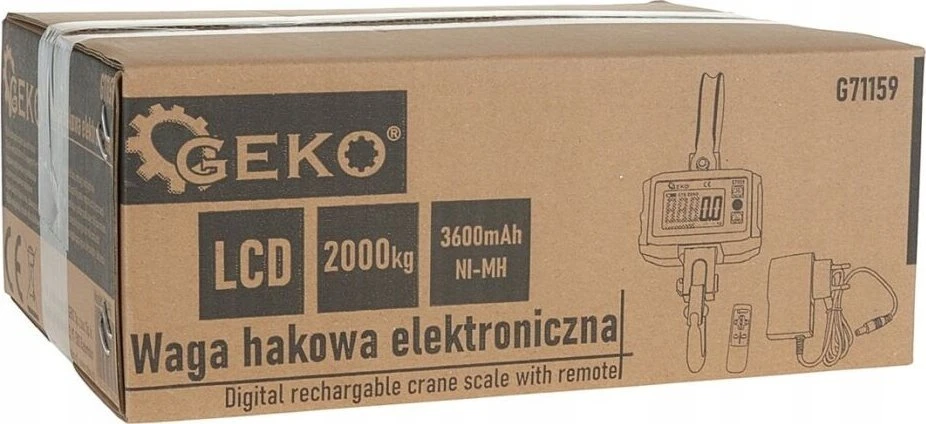 GEKO KABINAMOSIOS SANDĖLIO SVARSTYKLĖS 2000kg