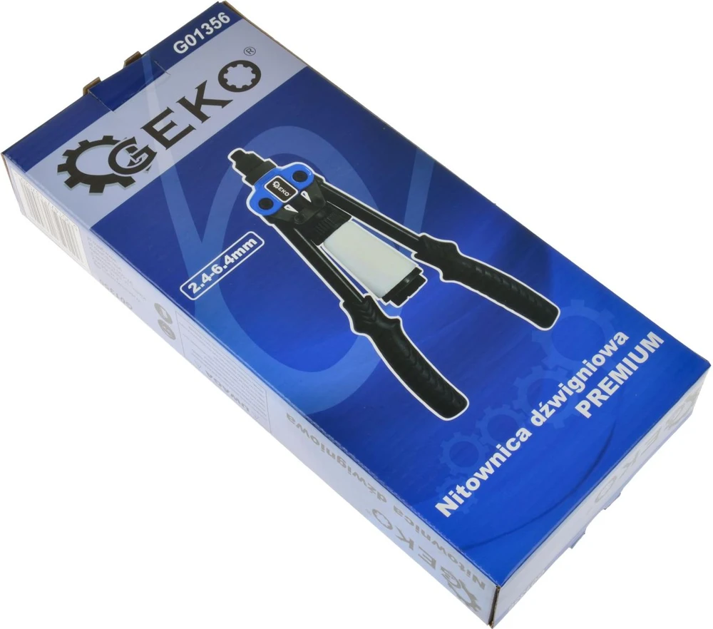 Geko svirties kniedės 2,4–6,4 mm GEKO PREMIUM (20)