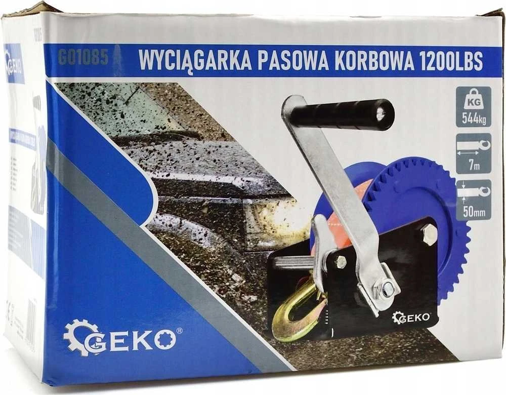 Geko alkūninio diržo gervė 1200 svarų