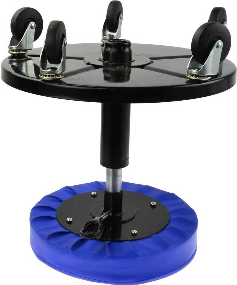 Geko Swivel dirbtuvių taburetė su lentyna (G10826)