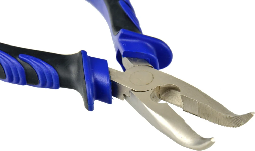Geko szczypce wydłużone wygięte 160mm premium (G00807)