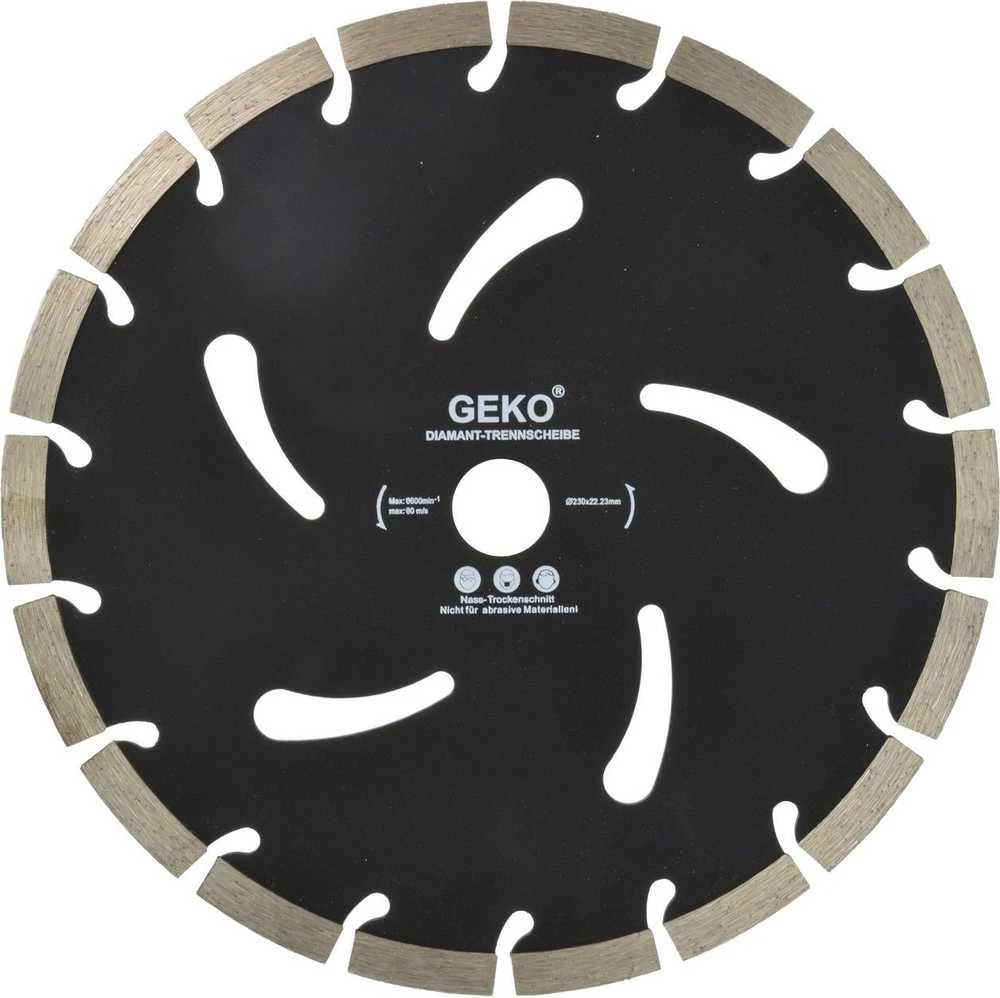 Geko deimantinis diskas 230x22,2x10mm juoda (G00284)