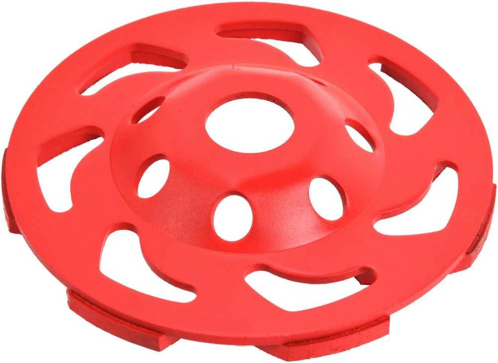 Geko deimantinis šlifavimo diskas betonui Raudonas 125 x 5mm (50)