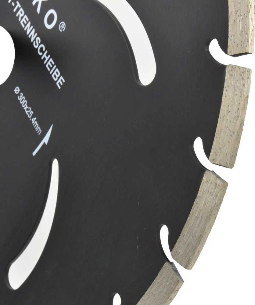 Geko juoda deimantinis diskas 300x10x25.4mm (G00296)