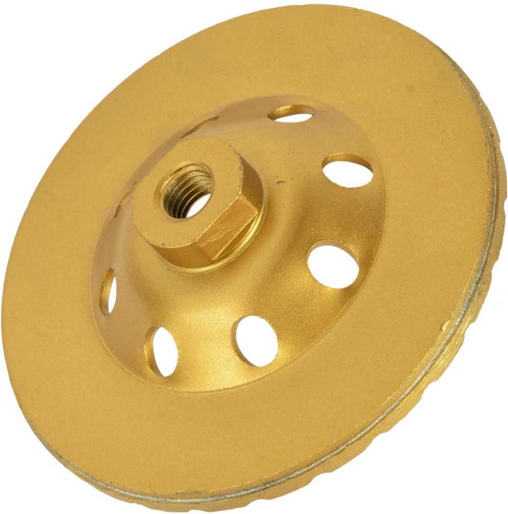 Geko turbo deimantinis šlifavimo diskas betonui 125 mm M14 (H00121)